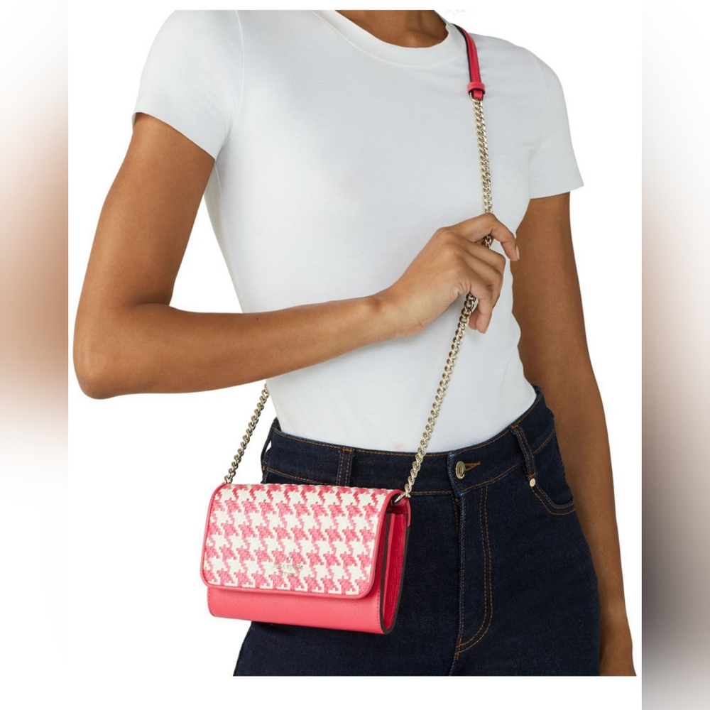 Kate Spade Pink Wallet on Chain